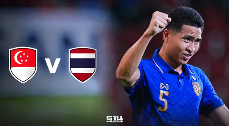 ลิงค์ดูบอลสด ทีมชาติไทย พบ สิงคโปร์ ฟุตบอลชิงแชมป์อาเซียน รอบรองนัดแรก ลิงค์ดูบอลสด ทีมชาติไทย พบ สิงคโปร์ ฟุตบอลชิงแชมป์อาเซียน รอบรองนัดแรก
