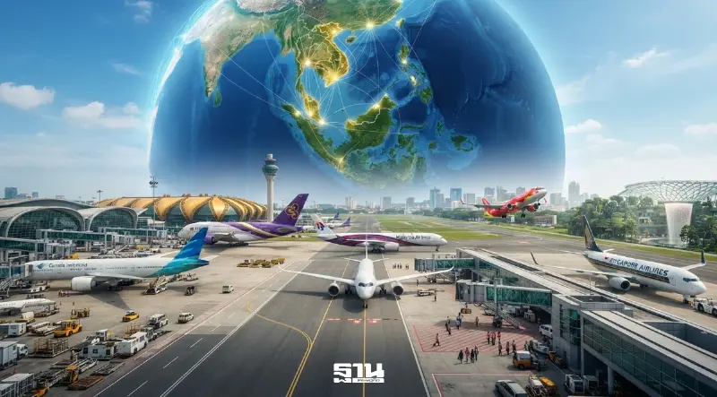 เปิด 5 อันดับประเทศที่ตลาดการบินพาณิชย์ใหญ่ที่สุดในอาเซียน 2026 เวียดนามแซงไทยแล้ว