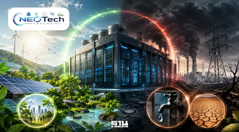 เมื่อ Data Center ถูกมองเป็น “ผู้ร้าย” ข้อดี-ข้อเสีย หากตั้งในประเทศไทย? เมื่อ Data Center ถูกมองเป็น “ผู้ร้าย” ข้อดี-ข้อเสีย หากตั้งในประเทศไทย?