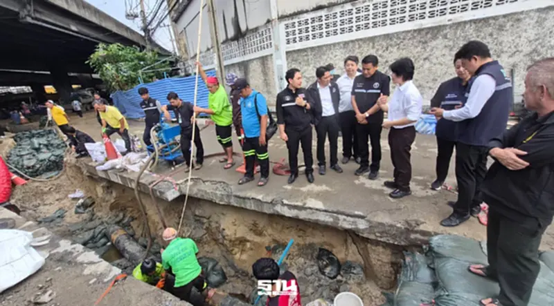 เปิดปมลึกน้ำมันรั่วพระราม 3 พบโพรงใต้ดินทะลุ 5 เมตร เร่งตรวจต้นตอ-เส้นทางน้ำมัน เปิดปมลึกน้ำมันรั่วพระราม 3 พบโพรงใต้ดินทะลุ 5 เมตร เร่งตรวจต้นตอ-เส้นทางน้ำมัน