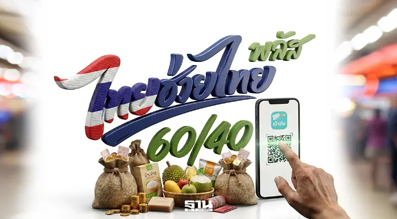 ไทยช่วยไทยพลัส 60/40 เริ่มวันนี้ วิธีรับสิทธิ 1,000 บาทผ่านเป๋าตัง