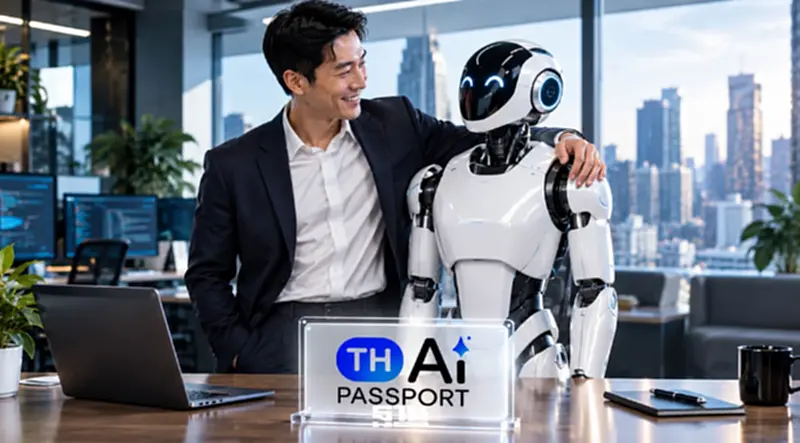 “TH-AI Passport” ทะลุ 1.5 ล้านผู้ใช้ คนไทยสั่งงาน AI กว่า 9.1 ล้านคำสั่ง “TH-AI Passport” ทะลุ 1.5 ล้านผู้ใช้ คนไทยสั่งงาน AI กว่า 9.1 ล้านคำสั่ง