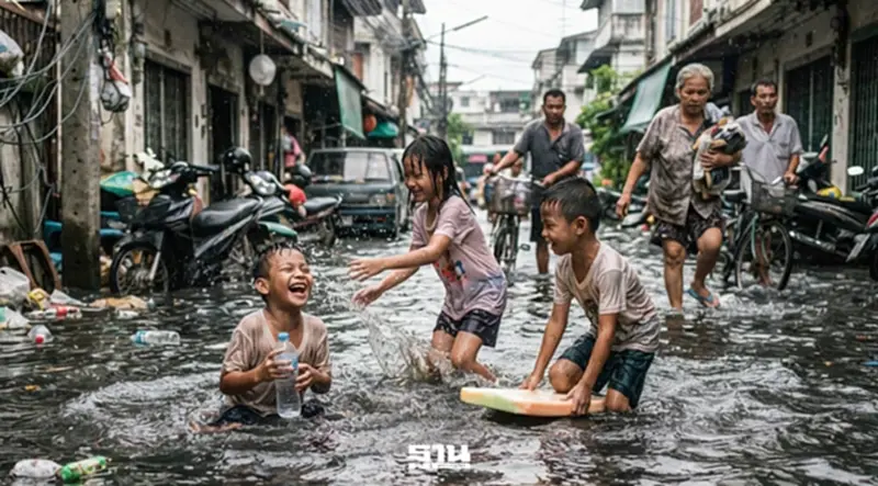 สธ.ห่วงคอนเทนต์เล่นน้ำท่วม ย้ำระวังอุบัติเหตุและโรคที่มากับน้ำ สธ.ห่วงคอนเทนต์เล่นน้ำท่วม ย้ำระวังอุบัติเหตุและโรคที่มากับน้ำ
