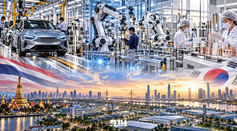 ทุนเกาหลีขยายฐานไทย 167 โครงการ 6.59 หมื่นล้าน จับตา EV-หุ่นยนต์-Data Center