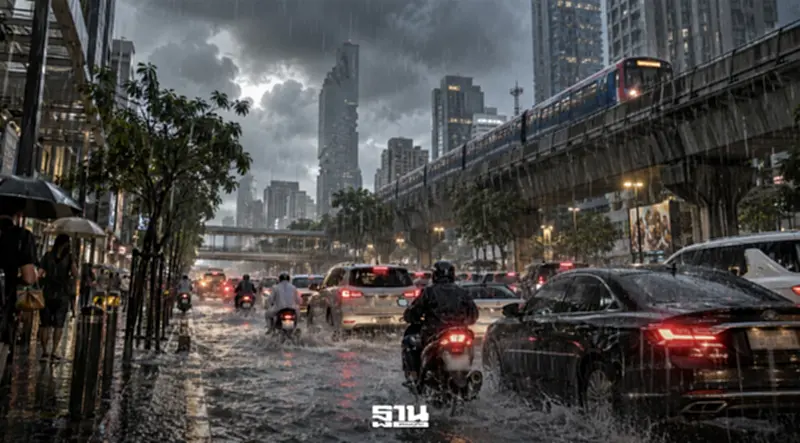 กรมอุตุฯ เตือนฉบับ 5 พรุ่งนี้ 24 ก.ย. กทม. เสี่ยงฝนถล่ม-ทั่วไทยระวังน้ำท่วม กรมอุตุฯ เตือนฉบับ 5 พรุ่งนี้ 24 ก.ย. กทม. เสี่ยงฝนถล่ม-ทั่วไทยระวังน้ำท่วม