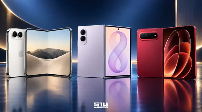 เทียบชัดๆ สมาร์ทโฟนจอพับไซซ์พาสปอร์ต iPhone Duo–Galaxy Z Fold8–Xiaomi 18 Fold เทียบชัดๆ สมาร์ทโฟนจอพับไซซ์พาสปอร์ต iPhone Duo–Galaxy Z Fold8–Xiaomi 18 Fold