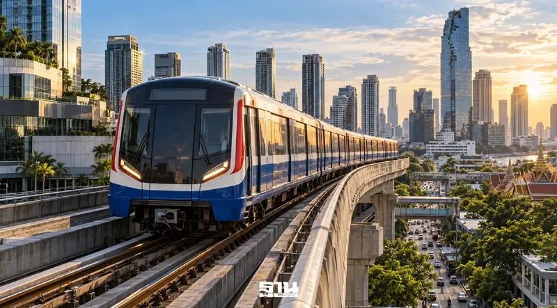 "ตั๋วร่วมรถไฟฟ้าทุกสายทุกสีจ่ายสูงสุดไม่เกิน 45 บาท" ดีเดย์ 1 ม.ค.70