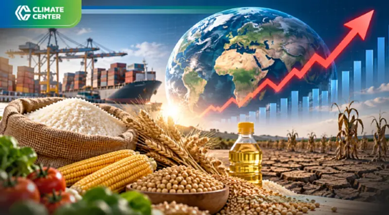 ราคาอาหารโลกพุ่งสูงสุดรอบเกือบ 4 ปี FAO เตือนเสี่ยงขาดแคลน ราคาอาหารโลกพุ่งสูงสุดรอบเกือบ 4 ปี FAO เตือนเสี่ยงขาดแคลน
