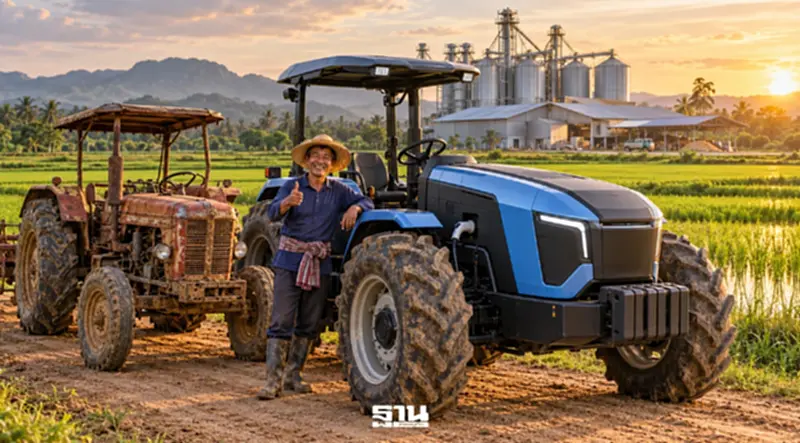 กรมการข้าวขอเงินกู้ 1.16 หมื่นล้าน ลุย "EV Tractor"เปลี่ยนรถไถดีเซลเป็นไฟฟ้า กรมการข้าวขอเงินกู้ 1.16 หมื่นล้าน ลุย "EV Tractor"เปลี่ยนรถไถดีเซลเป็นไฟฟ้า
