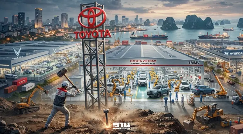 ‘โตโยต้า’ ปักหมุดเวียดนาม จุดชนวนศึกชิงฐานผลิตใหม่ ไทยต้องเร่งเกมสู้ ‘โตโยต้า’ ปักหมุดเวียดนาม จุดชนวนศึกชิงฐานผลิตใหม่ ไทยต้องเร่งเกมสู้