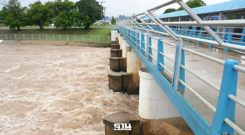 ชลประทาน เตรียมชะลอระบายน้ำเหนือเขื่อนเจ้าพระยา