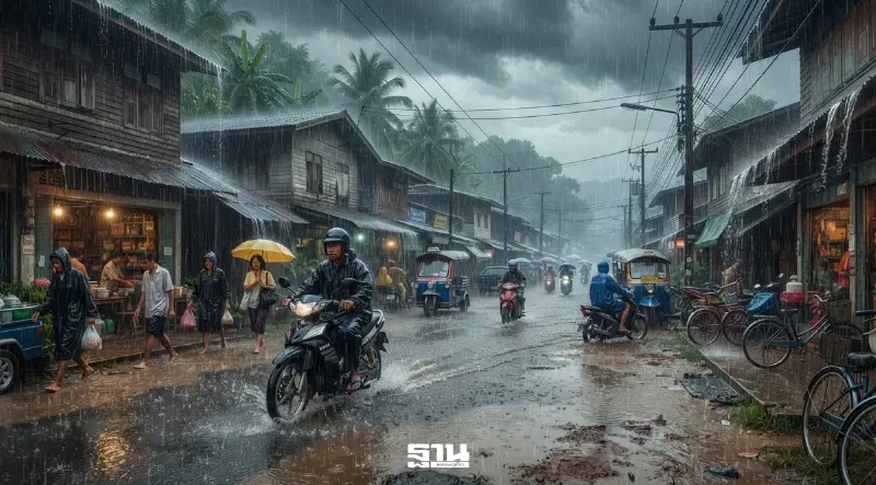 เปิดรายชื่อ 33 จว.พรุ่งนี้ 4 ก.ย.69 กรมอุตุฯเตือนฝนถล่มหนัก
