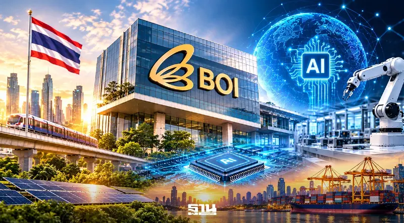 บีโอไอทุ่ม 4,800 ล้าน ไฟเขียว 108 โครงการ ดันธุรกิจไทยสู้ศึก AI-เทคโนโลยีโลก บีโอไอทุ่ม 4,800 ล้าน ไฟเขียว 108 โครงการ ดันธุรกิจไทยสู้ศึก AI-เทคโนโลยีโลก