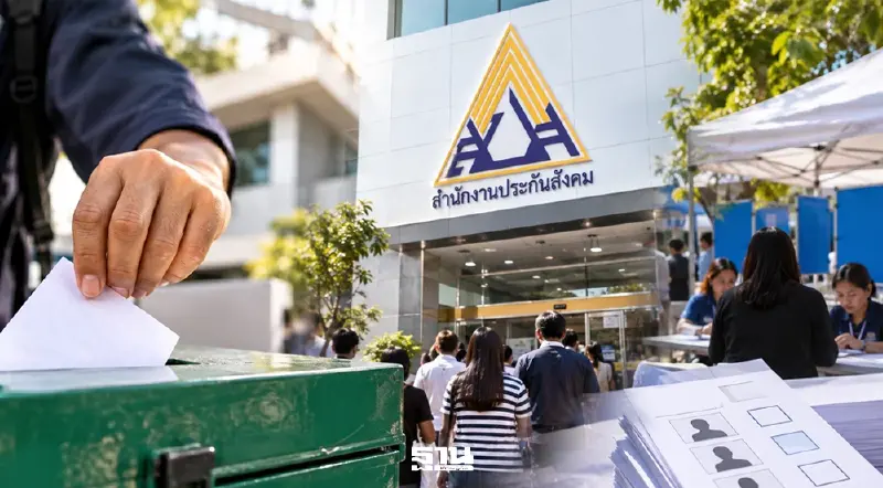 เช็กด่วน สถานที่เลือกตั้งบอร์ดประกันสังคม 27 ก.ย. 69 ที่ไหน เช็กที่นี่ เช็กด่วน สถานที่เลือกตั้งบอร์ดประกันสังคม 27 ก.ย. 69 ที่ไหน เช็กที่นี่
