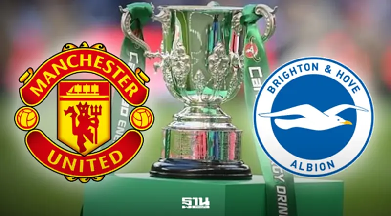ถ่ายทอดสด แมนยู พบ ไบรท์ตัน ดูบอลสดฟรี Carabao Cup ช่อง Monomax เวลา 02.00 น. ถ่ายทอดสด แมนยู พบ ไบรท์ตัน ดูบอลสดฟรี Carabao Cup ช่อง Monomax เวลา 02.00 น.