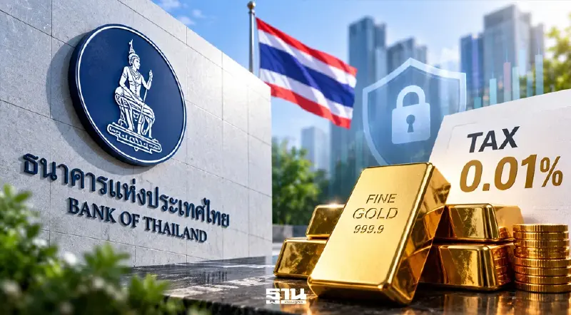 ธปท.ผนึกแบงก์สกัด “ทุนเทา” ดีเดย์ 10 ก.ย. หนุนภาษีทอง 0.01%
