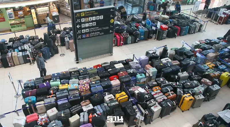 การบินไทย ไม่ปิดคลังสินค้าสุวรรณภูมิแล้ว เคลียร์กระเป๋าตกค้าง 8,000 ชิ้น จบ 1-2 วันนี้ การบินไทย ไม่ปิดคลังสินค้าสุวรรณภูมิแล้ว เคลียร์กระเป๋าตกค้าง 8,000 ชิ้น จบ 1-2 วันนี้