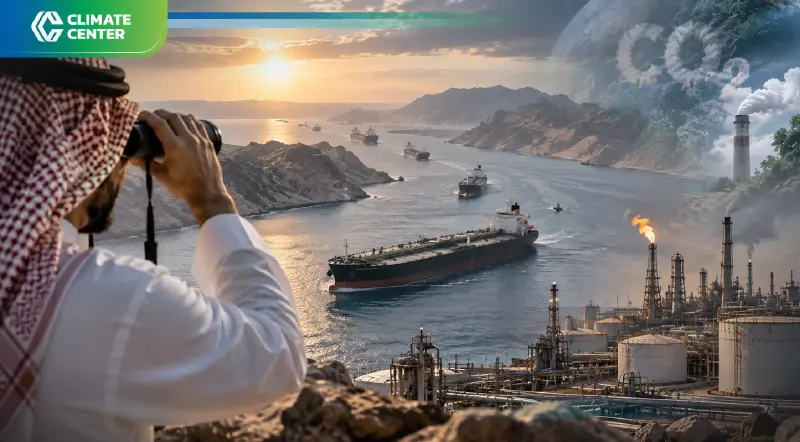 วิกฤตฮอร์มุซเปลี่ยนเกมพลังงานโลก การปล่อยก๊าซเรือนกระจกจ่อลดลงปี 2026