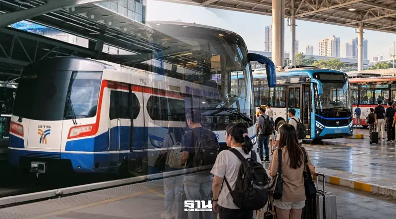 เช็กจุดเสี่ยง ขนส่งสาธารณะ-รถไฟฟ้า กทม.-ต่างจังหวัด รับน้ำท่วมหนัก