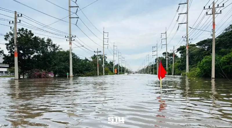 เปิดรายงาน ปภ. "สถานการณ์น้ำท่วมทั่วไทย-กทม."รวม 29 จังหวัด กระทบ 2.6 ล้านคน