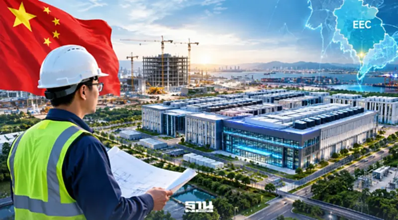 ผู้รับเหมาจีนฟาดเรียบ ก่อสร้าง Data Center พื้นที่อีอีซี ผู้รับเหมาจีนฟาดเรียบ ก่อสร้าง Data Center พื้นที่อีอีซี