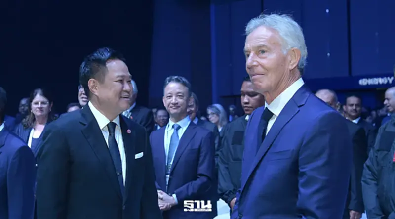 เซอร์ โทนี่ แบลร์ อดีตนายกรัฐมนตรีสหราชอาณาจักร งาน Gastech 2026 Bangkok เซอร์ โทนี่ แบลร์ อดีตนายกรัฐมนตรีสหราชอาณาจักร งาน Gastech 2026 Bangkok