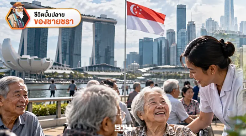 ถอดรหัสสังคมผู้สูงวัยจากสิงคโปร์สู่ความหวังของไทย ตอนที่ 3 ถอดรหัสสังคมผู้สูงวัยจากสิงคโปร์สู่ความหวังของไทย ตอนที่ 3
