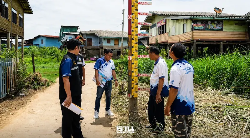 กรมชลฯ เดินหน้าติดตั้ง Flood Mark ‘เสายามน้ำ’ รู้ทันน้ำท่วมล่วงหน้า 3 วัน กรมชลฯ เดินหน้าติดตั้ง Flood Mark ‘เสายามน้ำ’ รู้ทันน้ำท่วมล่วงหน้า 3 วัน