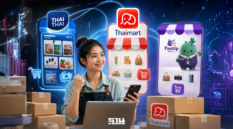 แก้เกมโขกค่าธรรมเนียมแพลตฟอร์ม 40% ทุนไทยผุดอีมาร์เก็ตเพลสชิงตลาดล้านล้าน