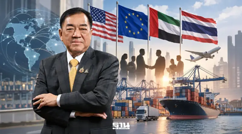 เอกชนหนุนรัฐปิด 3 ดีลใหญ่ สหรัฐ-อียู-UAE หนุน GDP ไทยโตทะลุ 2% เอกชนหนุนรัฐปิด 3 ดีลใหญ่ สหรัฐ-อียู-UAE หนุน GDP ไทยโตทะลุ 2%