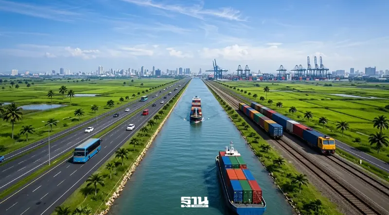 สนข. ถอย ‘มอเตอร์เวย์ทางน้ำ’ ติดหล่มงบปี 70 ส่งไม้ต่อ ‘ไทยแลนด์ริเวียร่า’ ระนอง-สตูล
