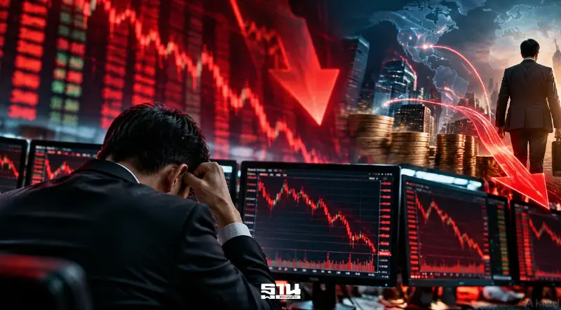 หุ้นไทยปิดร่วง 35 จุด ต่างชาติขาย 1.07 หมื่นล้าน DELTA ซื้อขายสูงสุด