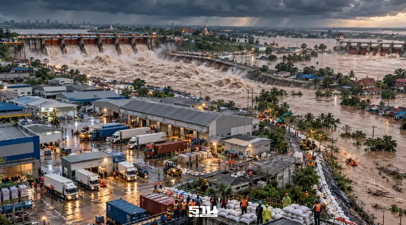 จับตาน้ำท่วมภาคอุตฯ แม่กลอง-เจ้าพระยา-ตะวันออก เสี่ยงสะเทือนการผลิต-ขนส่ง จับตาน้ำท่วมภาคอุตฯ แม่กลอง-เจ้าพระยา-ตะวันออก เสี่ยงสะเทือนการผลิต-ขนส่ง