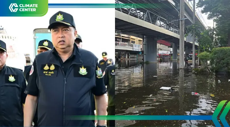 "สุชาติ" ห่วงชุมชนได้รับผลกระทบน้ำท่วมขัง สั่ง คพ. ผนึก กทม. เร่งแก้ “น้ำเสีย–ขยะ” "สุชาติ" ห่วงชุมชนได้รับผลกระทบน้ำท่วมขัง สั่ง คพ. ผนึก กทม. เร่งแก้ “น้ำเสีย–ขยะ”