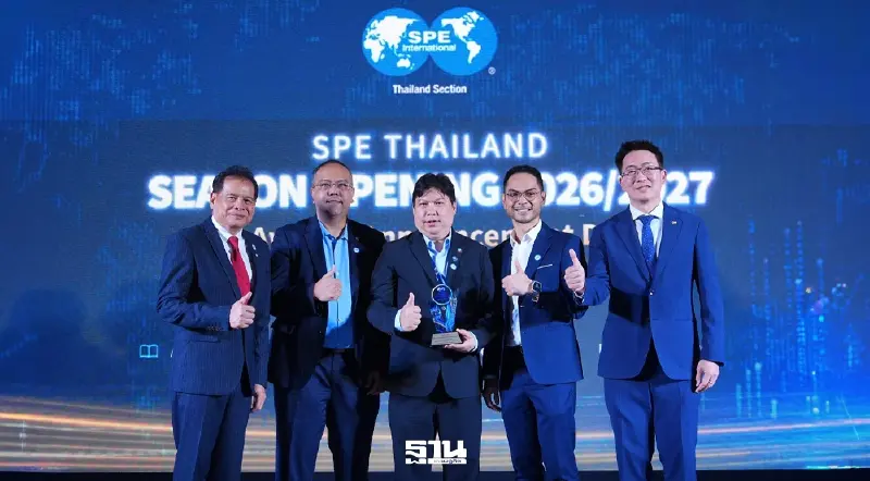เชฟรอนคว้า 2 รางวัลนวัตกรรมเด่น จากเวที SPE Thailand E&P Awards 2025/2026