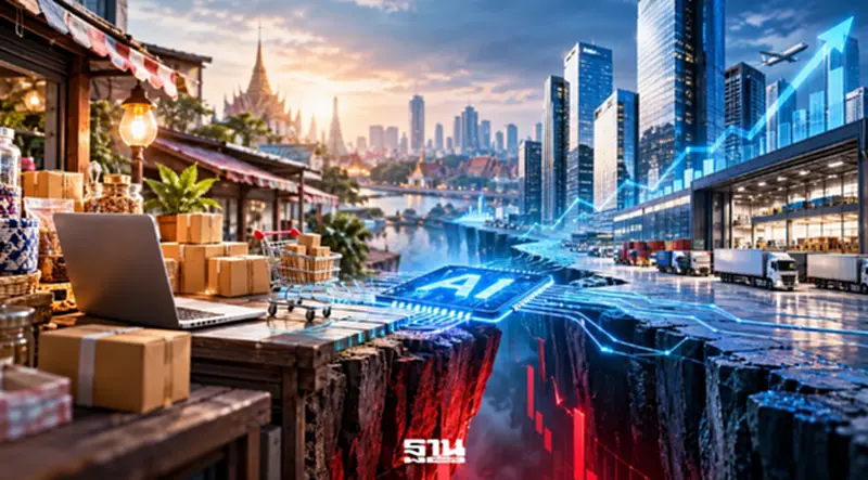 TDRI ชี้ Small AI ดัน SME ไทยโตไม่ทั่วถึง เตือนช่องว่างแข่งขันธุรกิจใหญ่ TDRI ชี้ Small AI ดัน SME ไทยโตไม่ทั่วถึง เตือนช่องว่างแข่งขันธุรกิจใหญ่