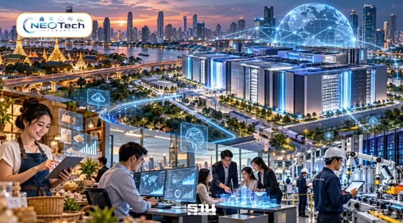 AI Data Center ลงทุนในไทยแล้ว คนไทยและธุรกิจไทยจะได้ประโยชน์อย่างไร AI Data Center ลงทุนในไทยแล้ว คนไทยและธุรกิจไทยจะได้ประโยชน์อย่างไร