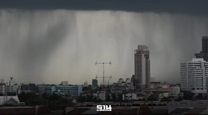 กทม.ฝนฟ้าคะนอง ลูกเห็บตก เช็กเรดาร์ฝน คาดการณ์ฝนล่าสุดที่นี่