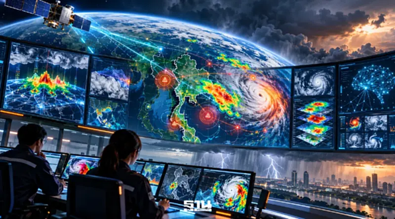 ดีอีปรับเกณฑ์เตือนภัยเร็วขึ้น ศึกษาดาวเทียม–AI พยากรณ์อากาศ ดีอีปรับเกณฑ์เตือนภัยเร็วขึ้น ศึกษาดาวเทียม–AI พยากรณ์อากาศ