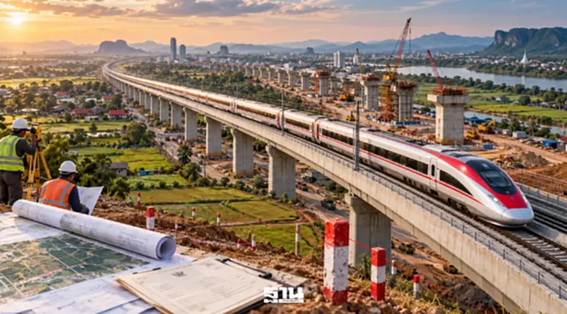 สร้างรถไฟความเร็วสูงไทย-จีน เฟส 2 สร้างรถไฟความเร็วสูงไทย-จีน เฟส 2