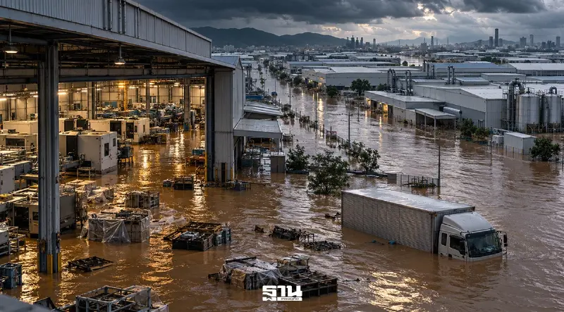 น้ำท่วมปี 69 ทุบภาคอุตสาหกรรมเสียหาย 7,000 ล้าน ผู้ประกอบการกว่า 2,000 รายอ่วม น้ำท่วมปี 69 ทุบภาคอุตสาหกรรมเสียหาย 7,000 ล้าน ผู้ประกอบการกว่า 2,000 รายอ่วม