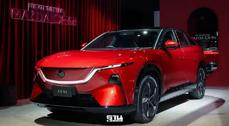 เอสยูวีไฟฟ้า EV Mazda CX-6e เอสยูวีไฟฟ้า EV Mazda CX-6e