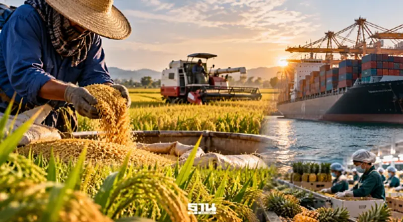 ไทยเร่งวางโครงสร้างเกษตร รับโอกาสส่งอาหารสู่ตลาดโลก ไทยเร่งวางโครงสร้างเกษตร รับโอกาสส่งอาหารสู่ตลาดโลก