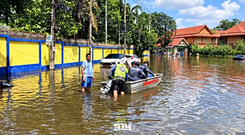 เบื้องหลังคืนชีพประปาทีมช่างอาสากู้ปั๊มน้ำแฟลตคลองจั่น-ร่มเกล้า 97 อาคาร เบื้องหลังคืนชีพประปาทีมช่างอาสากู้ปั๊มน้ำแฟลตคลองจั่น-ร่มเกล้า 97 อาคาร