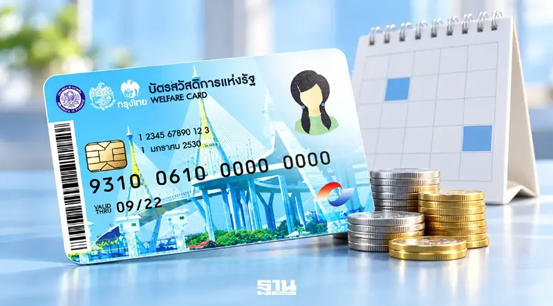 บัตรสวัสดิการแห่งรัฐ พฤศจิกายน 2569 เช็กสิทธิ 1 และ 20 พ.ย. บัตรสวัสดิการแห่งรัฐ พฤศจิกายน 2569 เช็กสิทธิ 1 และ 20 พ.ย.