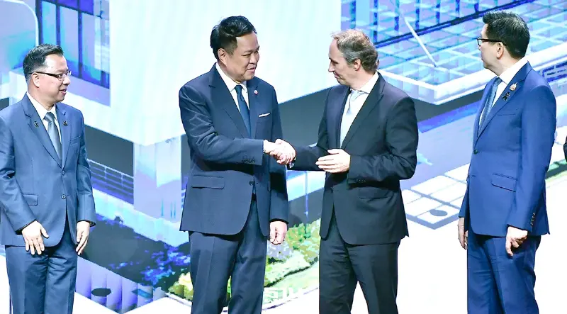 นายกฯ อนุทิน เปิดโรงงานเปิดฐานการผลิตแห่งใหม่ของบริษัท Infineon