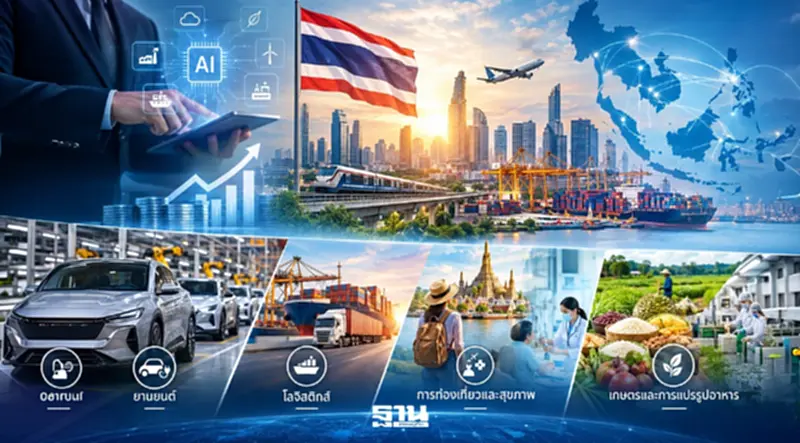 PwC ชี้ไทยโอกาสลงทุนใหม่ รับแรงหนุน AI-ห่วงโซ่อุปทาน-พลังงาน PwC ชี้ไทยโอกาสลงทุนใหม่ รับแรงหนุน AI-ห่วงโซ่อุปทาน-พลังงาน