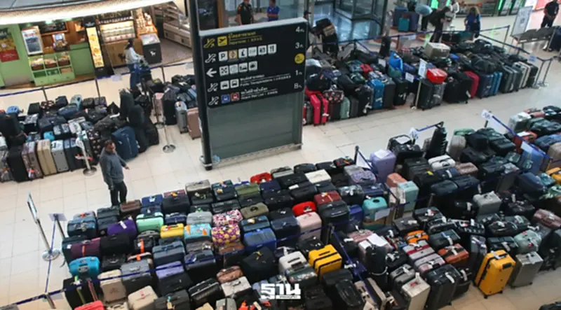 วิกฤตกระเป๋าตกค้างสนามบินสุวรรณภูมิ ลุ้น“การบินไทย”เคลียร์จบวันนี้ วิกฤตกระเป๋าตกค้างสนามบินสุวรรณภูมิ ลุ้น“การบินไทย”เคลียร์จบวันนี้