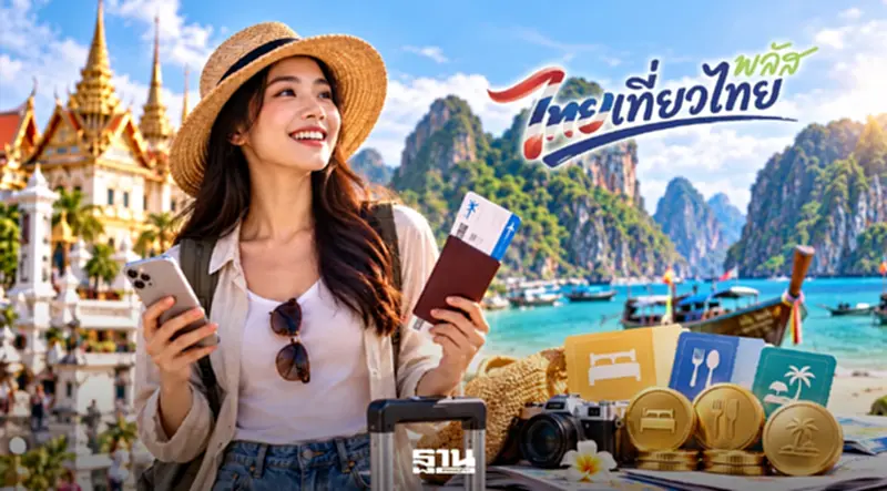 ไทยเที่ยวไทยพลัส 2570 ททท.ชงใช้งบเงินกู้ อัดฉีด 3,500 ล้าน หนุนเที่ยวไทย 1 ล้านสิทธิ์ ไทยเที่ยวไทยพลัส 2570 ททท.ชงใช้งบเงินกู้ อัดฉีด 3,500 ล้าน หนุนเที่ยวไทย 1 ล้านสิทธิ์