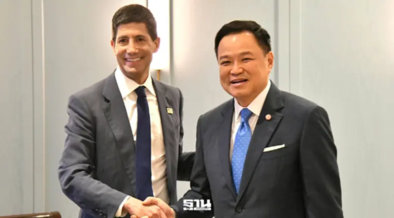 'เควิน วอร์ช' ประธานเฟด ถกอนุทิน ยาหอมเสถียรภาพรัฐบาลไทยรับมือ ศก.โลก ผันผวน 'เควิน วอร์ช' ประธานเฟด ถกอนุทิน ยาหอมเสถียรภาพรัฐบาลไทยรับมือ ศก.โลก ผันผวน